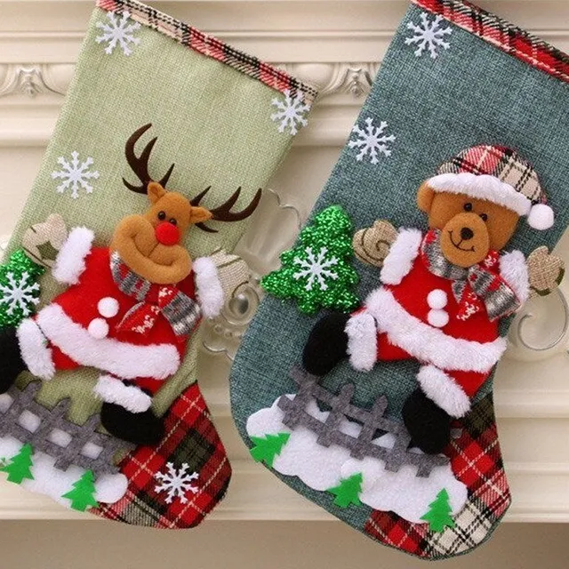 Ciorapi de Crăciun pentru cadouri