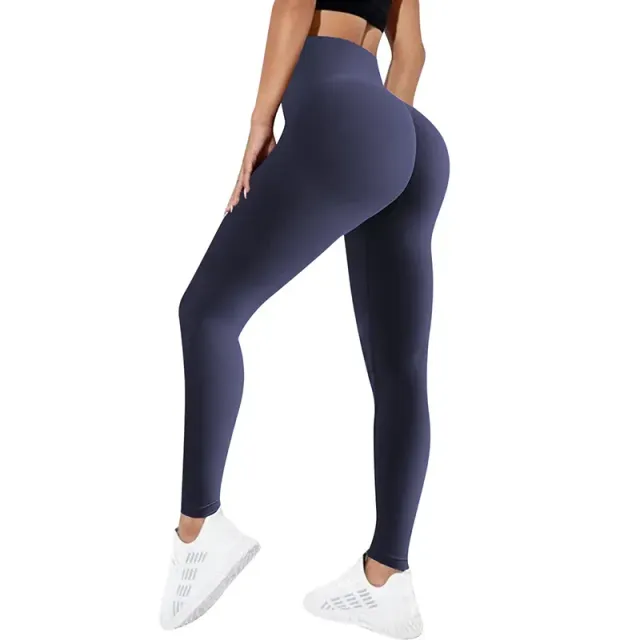 Magas derekú női leggings szexi push-up hatással sportoláshoz és fitneszhez