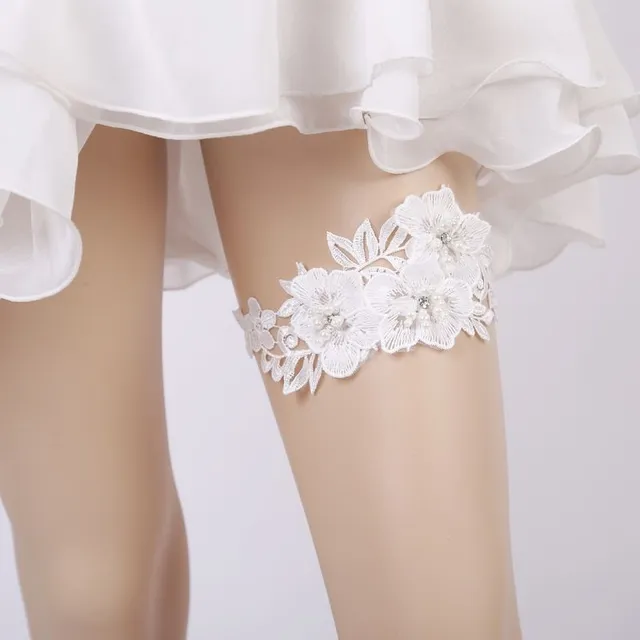 Wedding lace garter