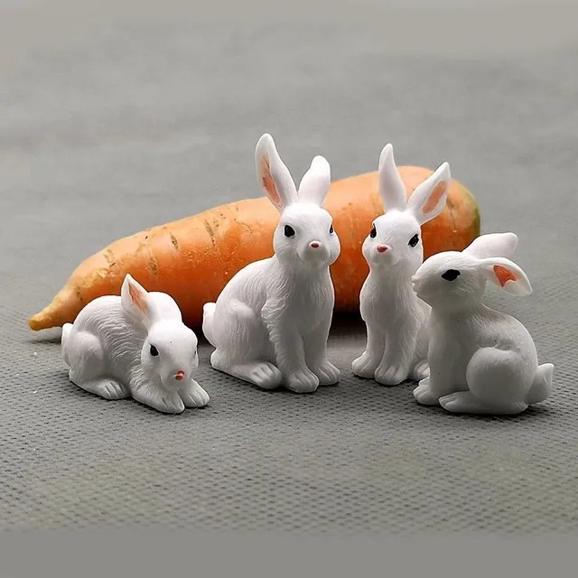 Dekoracyjny mini królik wielkanocny