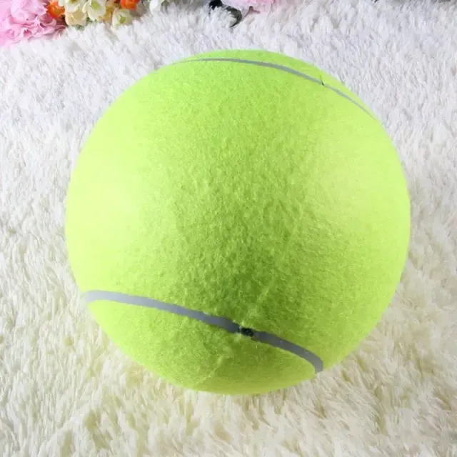 Gigant minge de tenis pentru câini - Mega Jumbo minge pentru mestecat, formare și joc