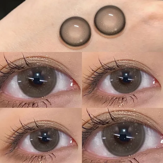 Halloween Lolita Colored Eye Contact Lenses coffee