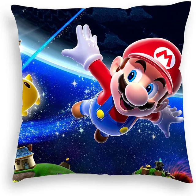 Štýlová obliečka na vankúš s motívmi Super Mario - rôzne varianty