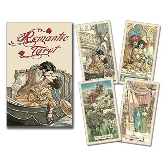 Pachet de cărți de tarot romantice 78 bucăți