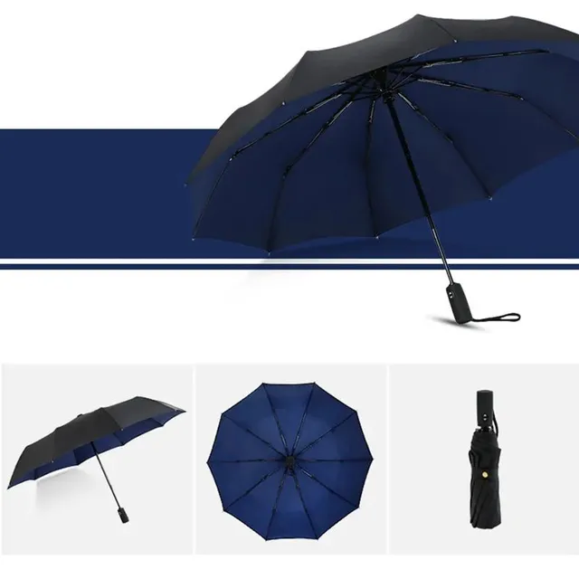 Dwuwarstwowy parasol wiatrowy - w pełni automatyczny para