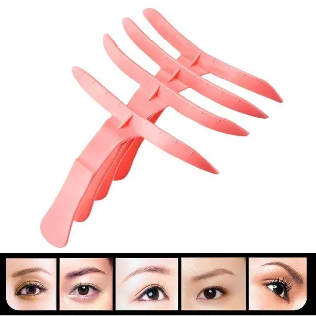 Eyebrow ruler - 4 pcs