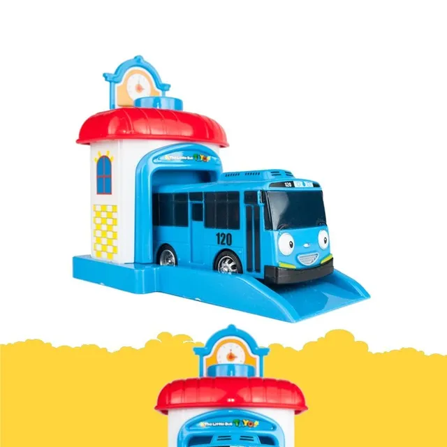 Fun set 4 pcs mini firing buses