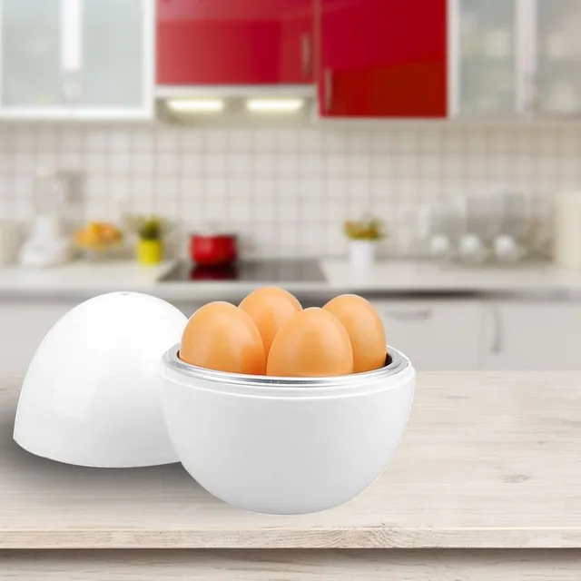 Fierbător de ouă în cuptorul cu microunde