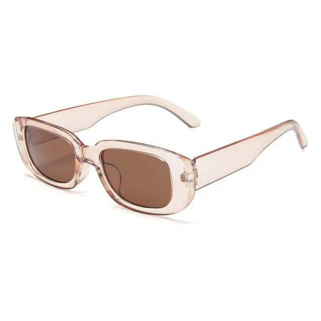 Classic rectangular ladies sunglasses - various colours