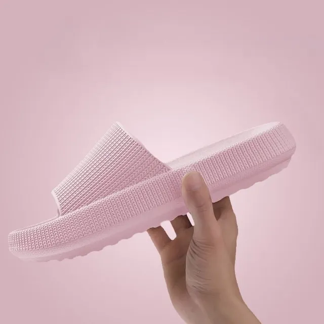 Papuci unisex cu platformă de 4 cm înălțime