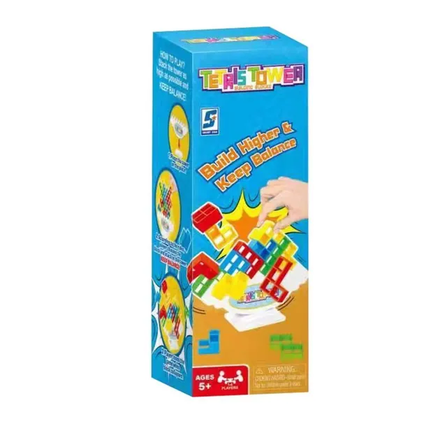 Children's favourite board game Tetris block