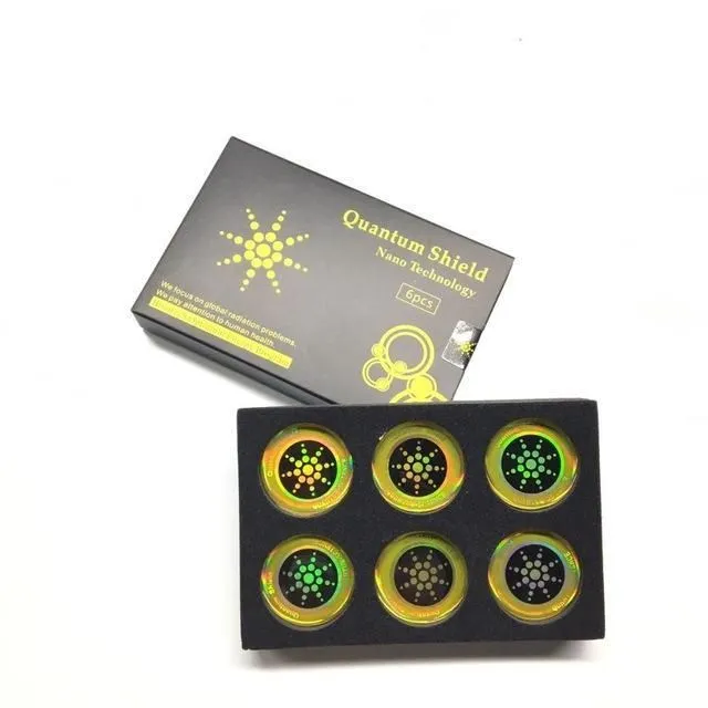 Protective sticker against radiation (6 pcs/set)