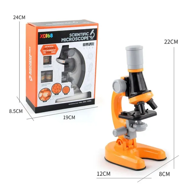 Improved educational children's microscope for scientific experiments