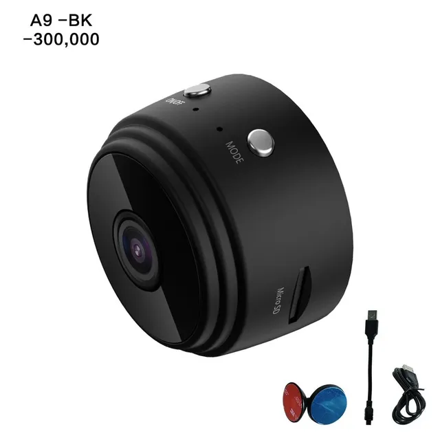 Camere de supraveghere mini A9 cu Wifi 1080p Hd Mini camera Senzor de viziune pe timp de noapte Videocamera Web Video Surveillance Smart Life Home