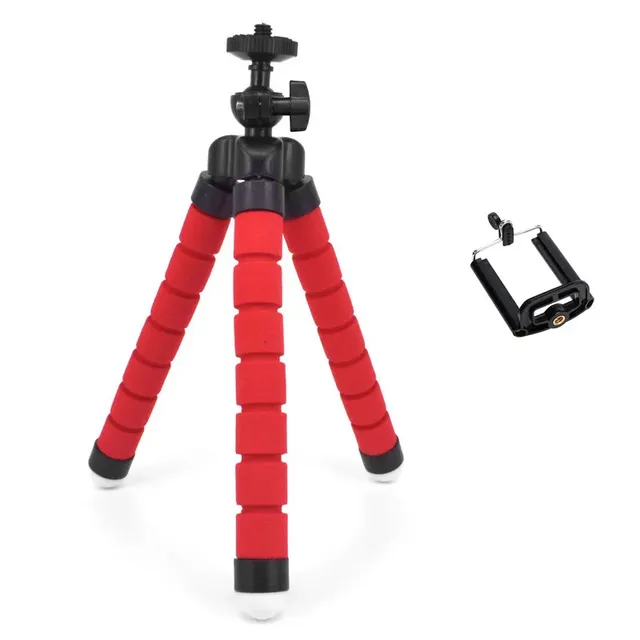 Flexible octopus tripod for mobile phone