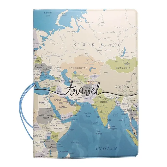 Designer travel passport case in several styles