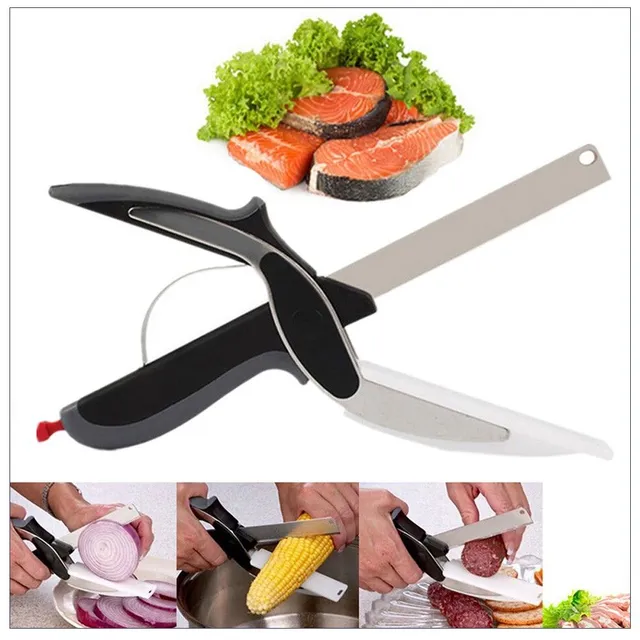 Multi-functional kitchen scissors