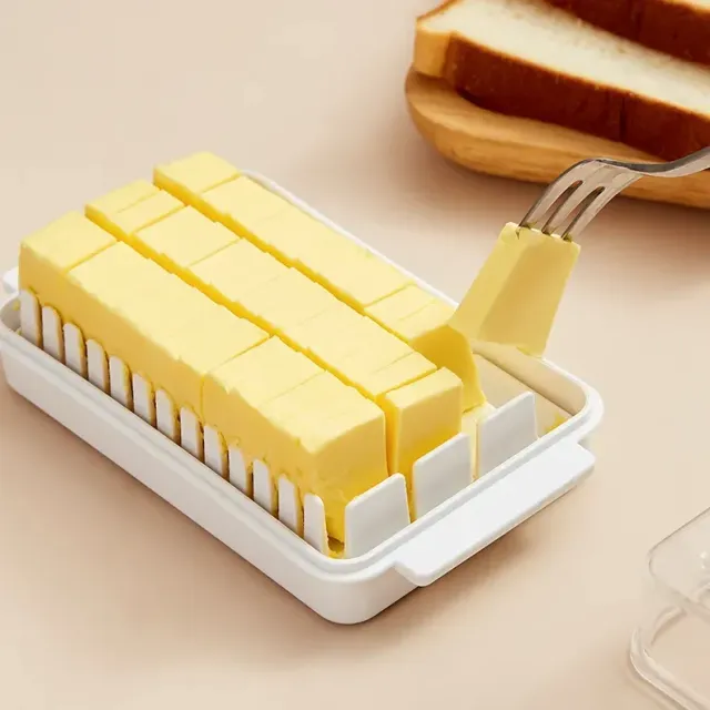 Portable butter with separator