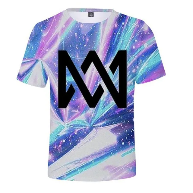 Nowoczesna koszulka 3D dla fanów Marcusa Martinusa 010 XS