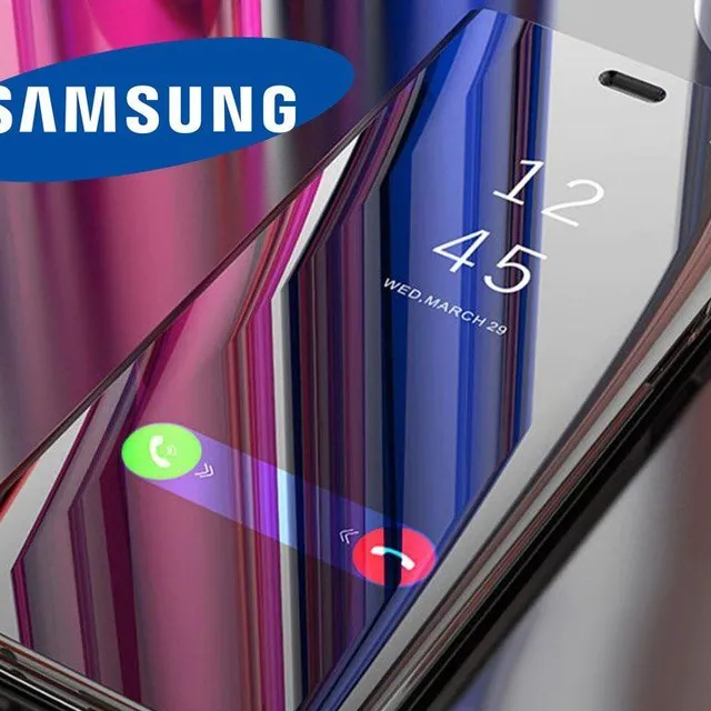 Ochranné puzdro a stojan Smart Mirror pre telefóny Samsung