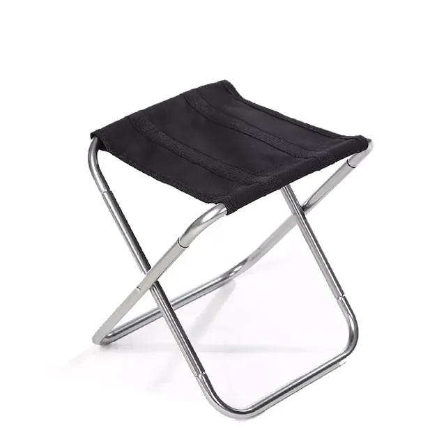 Foldable portable outdoor stool for travelling, picnic or camping