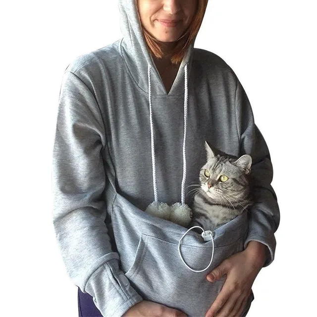 Cat Pouch Hoodie UZO