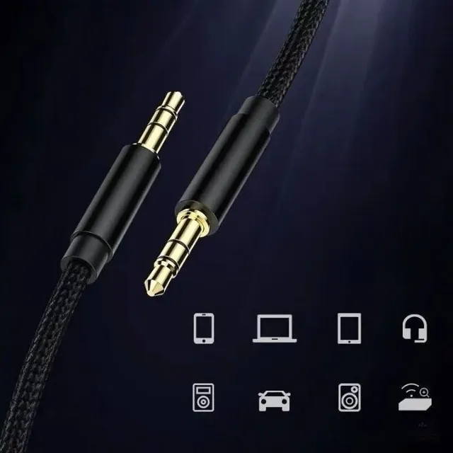 AUX kábel 3,5 mm jack (m)