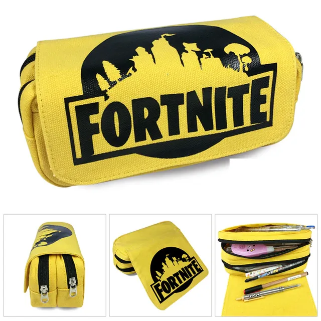 Large capacity school kit case with Fortnite print As show1