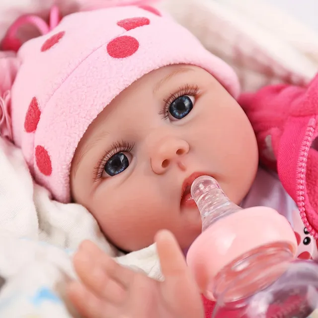 Realistické Reborn miminko - Měkké vinylové panenky pro děti