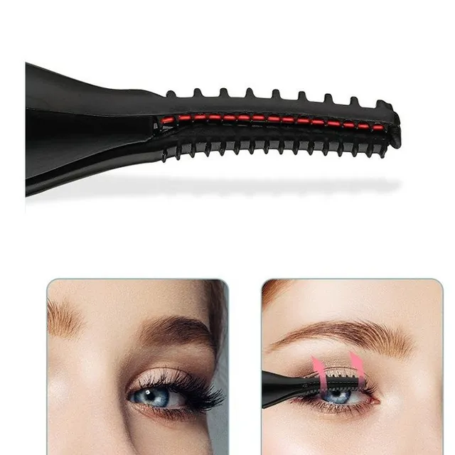 Rechargeable portable eyelash curler