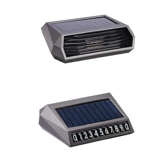 Wireless solar car air cleaner with double USB charging