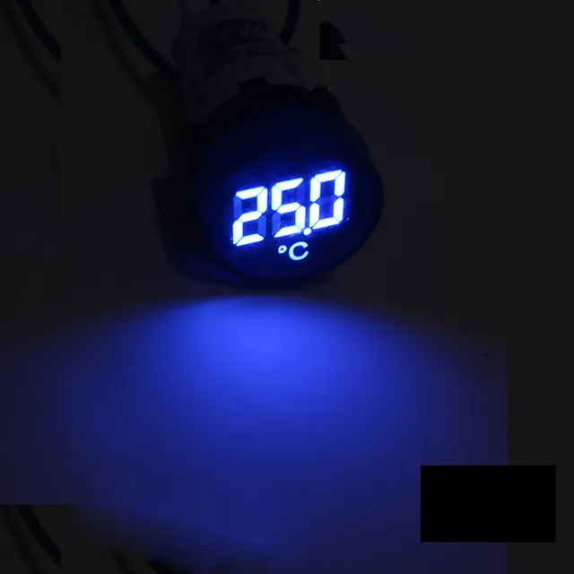 Mini plastový LED digitálny teplomer