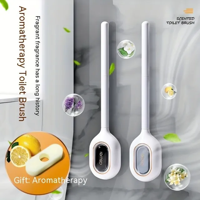 Wall set WC hooker with holder and aromatherapy - Practical and hygienic solution for your bathroom