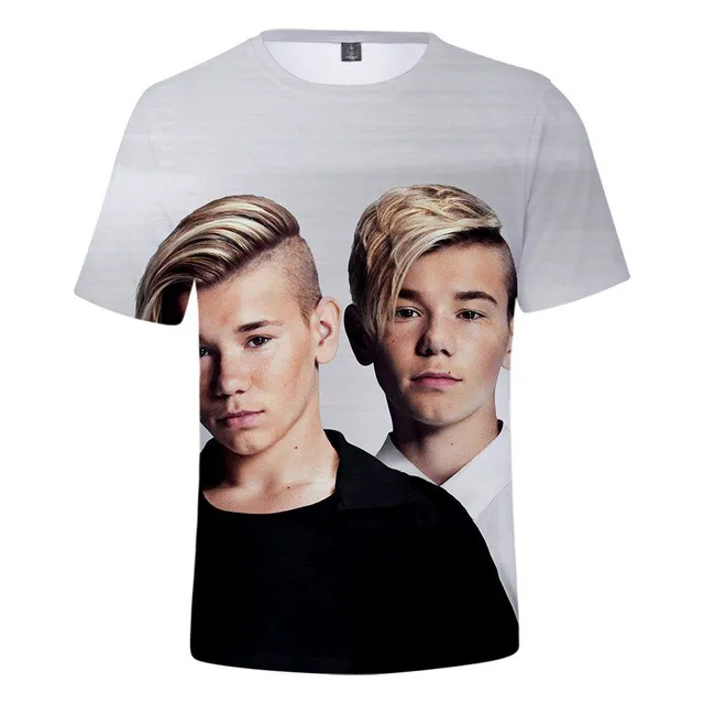 Tricou modern 3D pentru fani Marcus Martinus