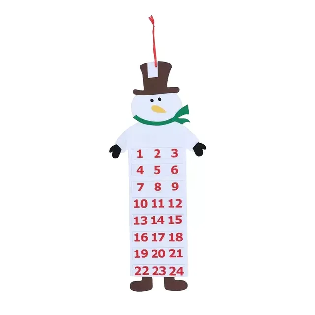 Calendar de Advent Suspendat 79 x 21 cm