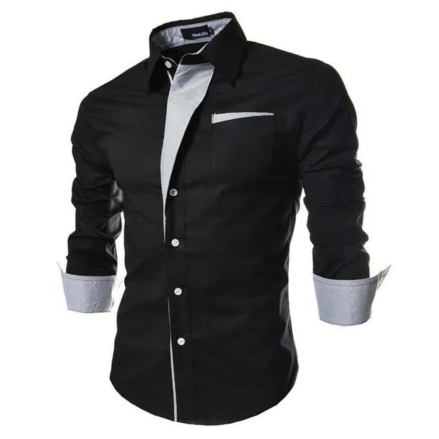 Men's shirt Declan - black