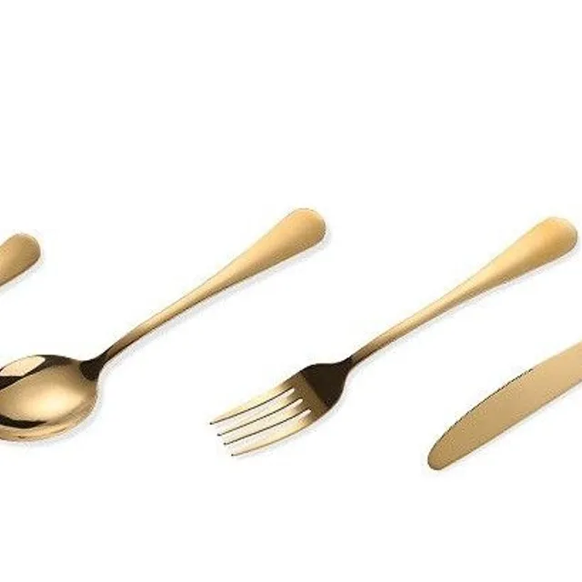 Set of cutlery in trunk - 24 pcs