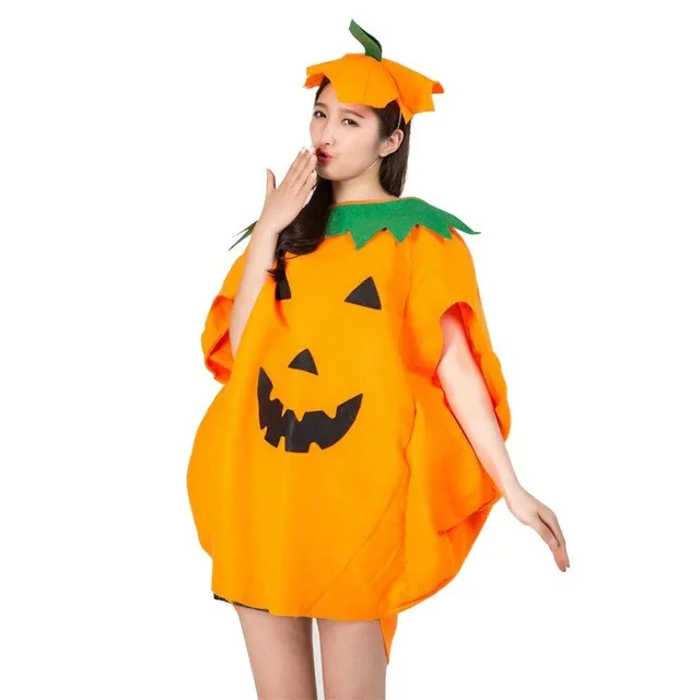 Costum amuzant de petrecere pentru Halloween - dovleac