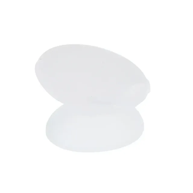 Practical silicone cover with suction cup for lip gloss applicators and eye shadows