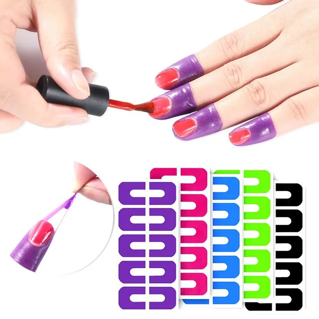 Protective tape for nail painting