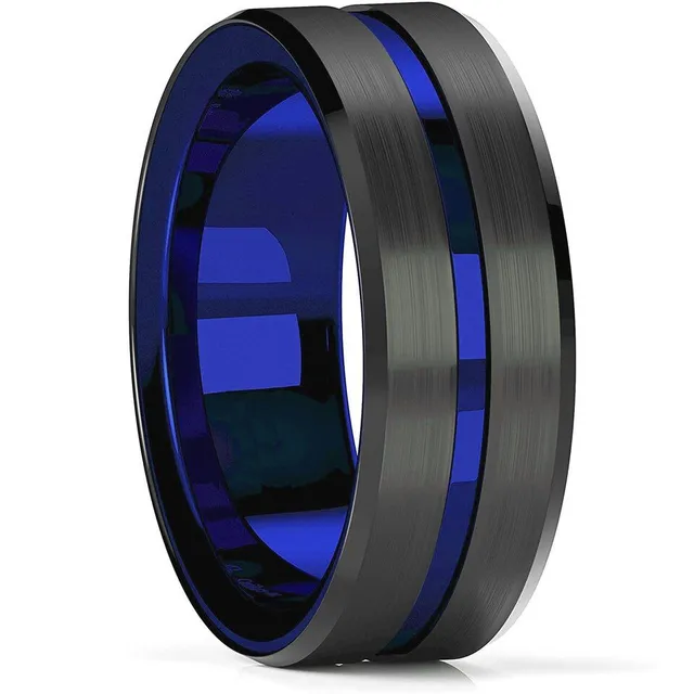 Men's fashionable Celtic tungsten ring with dragon