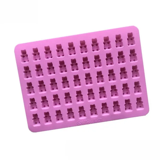 Silicone mould for gummy bears - DIY