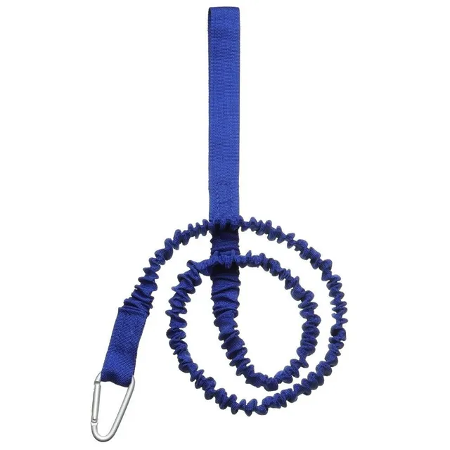 Safety rope with carbine on paddle