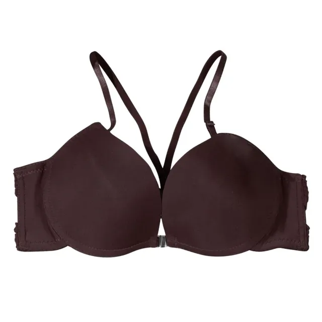 Women's bra with fastener front A540