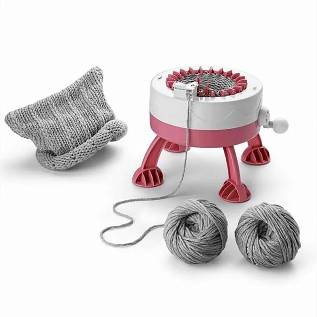 Children's hand needle knitting machine with 40 needles