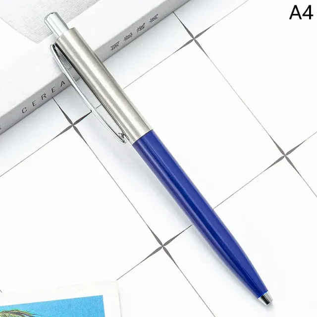 Colorful classic ballpoint pen for students and offices