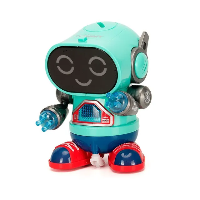 Dancing glowing robot for children