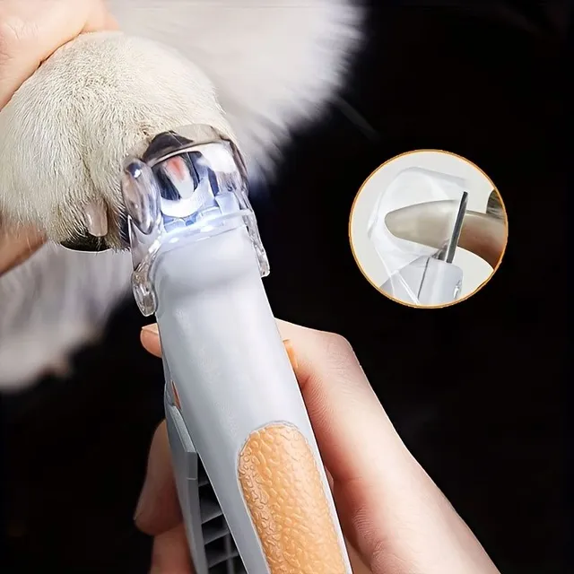 1 pcs LED nail pliers for pets