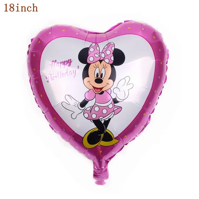 Párty balón Mickey Mouse, Minnie