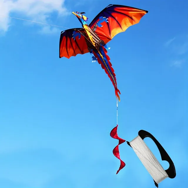 Trzywymiarowy Dragon Dragon Kite